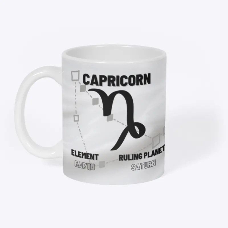 Zodiac Mug ☆ Capricorn