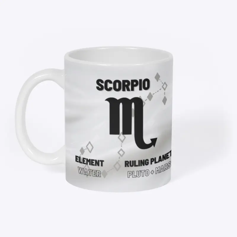 Zodiac Mug ☆ Scorpio